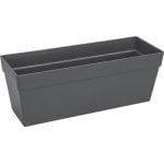 Jardiniere Loft Urban Balcon 50 cm Gris Antracite 10 L