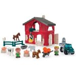 Set di costruzione Ecoiffier ABRICK 2981 Animali Contadini