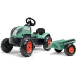 Tracteur a pedales Falk Farm Lander remorque