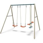 Portique balancoire Ava 3 agress Aleo TRIGANO