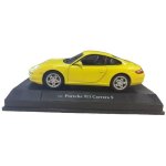 Modelo em escala Caravan Porsche 911 Carrera S Coupé Amarelo 1:24