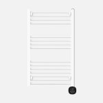 Sèche-serviettes Électrique Fabrilamp Scuti 500W 15 Barres Protection IP24 Blanc