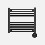 Sèche-serviettes Électrique Fabrilamp Scuti 300W 9 Barres Protection IP24 Noir