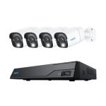 Câmara de vigilância Reolink NVS8-8MB4 4K Visão Noturna Interior e Exterior Áudio Bidirecional