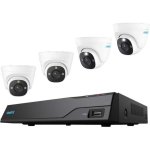 Enregistreur NVR pour Caméra IP Reolink NVS8-12MD4 8 canaux 12MP 2TB HDD PoE