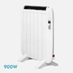 Emissor Térmico FABRILAMP GABAN 900W 6 Elementos com Comando e Programação Semanal