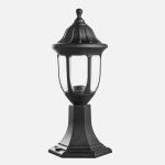 Buitenwandlamp FABRILAMP Angélica Zwart IP44 E27