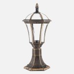 Sobermuurlamp FABRILAMP COMINO Oro Viejo IP44 E27 Polycarbonaat