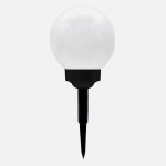 FABRILAMP KIRA Solar Steeklamp LED 50lm IP65 Koudwit Zwart