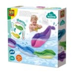 Jeu de Bain SES Creative Tiny Talents 3 Poissons Changent de Couleur