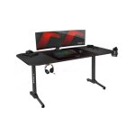 Mesa Gaming Huzaro Hero 4.7 160cm Fibra de Carbono Mate Ergonomica