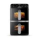 Freidora de aire Philips NA461/00 10 L 2750 W doble cesta con revestimiento cerámico