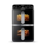 Freidora de aire Philips NA461/00 10 L 2750 W doble cesta con ventana