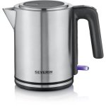 Hervidor Eléctrico Severin WK 3489 1 L 2400 W Acero Inoxidable Negro