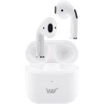 Auricolari TnB Melody 2 wireless Bluetooth TWS, microfono integrato, uso quotidiano, bianchi