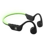 Hoofdtelefoon TnB Energy Ultra Racer draadloos Bluetooth botgeleiding LED zwart