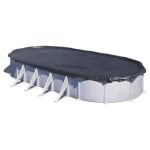 Couverture piscine hivernale ovale Gre CIPROV731 120 g/m2