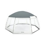 Dôme de piscine Bestway 58612 Transparent Double Toit UPF50+ 4,88m