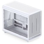 Boîtier PC Jonsbo D33 Standard Micro ATX Mini Tour Verre Trempé Blanc