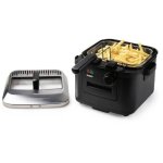 Fritadeira Domo DO545FR Janela 4L 2000W Termostato Regulável