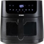 Airfryer Domo DO540FR 6L 1500W Écran Tactile 8 Programmes Fenêtre