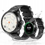 DOOGEE Anymoving M1 Pro Bluetooth GPS 50mm Preto Smartwatch AMOLED
