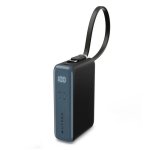 Power Bank Hyper HJ5401BKGL 10000 mAh 30 W Apta para avión Negro