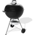 Barbacoa Weber Bar-B-Kettle Carbón Ø57 cm Termómetro Integrado Negro