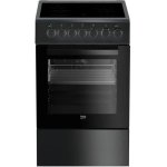 Cuisiniere Beko FSS57100GAC Vitroceramique 4 Zones 65 L