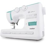 Máquina de coser Medion SM60 24 Puntadas 700 Ppm Led Azul Turquesa