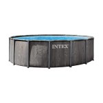 Piscine Intex Baltik 26742nd Kit Elevee Ronde 4,57 x 1,22 m
