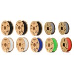 Pack ELEGOO Filamento PLA 1,75 mm 10 kg 3 negras 2 blancas 2 grises 1 roja 1 azul oscuro y 1 verde claro. Taller creativo