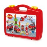 ECOIFFIER Abrick 3359 Feuerwehrfahrzeug-Koffer 40 Teile