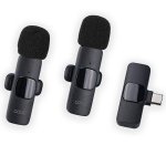 Microphone COOL sans fil double USB-C avec adaptateur