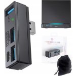 Hub USB JYS 4 porte USB-A 3.0 e USB-C 5 Gbps nero