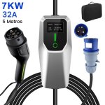 Chargeur EV Portatif JUNSUN 7 kW Type 2 Monophase