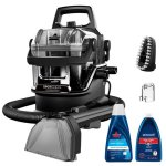 Shampouineuse Bissell SpotClean HydroSteam Select 1000W Réservoir Double + Détergent 1L