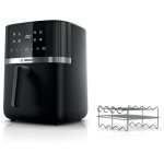 Air Fryer Bosch Serie 4 MAF462B1 6,1 L 2050 W Dupla Resistência