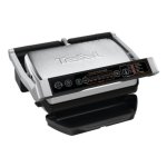 Gril électrique Tefal OptiGrill GC706D34 2000W Acier Inoxidable