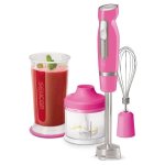 Liquidificador de imersão Sencor SHB 4468RS 1000W 0,7L Rosa aço inoxidável