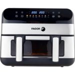 Airfryer Fagor FGF10 10L 2400W Grande Capacité Fenêtre 8 Programmes