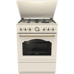 Cuisinière Gorenje GKS6C71CLI 71L Gaz AirFry Crème
