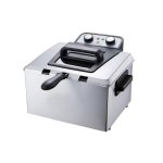 Freidora de aceite Continental Edison CEFR5IN3P 5 L 2000 W con ventana y 3 cestas
