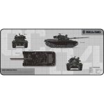 Tapis de souris gaming Yenkee Defender YPM WT90 XL 900x400x4 mm noir