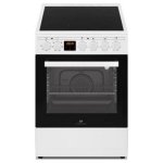 Herdstuhl Continental Edison CECV50FCW 4 Felder Glas 47L Pyrolyse Weiß