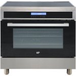 Cuisinière à induction Continental Edison Cecpi9060ixd 90 cm 5 zones