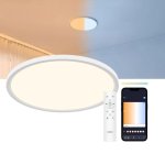 Plafón LED Smart Ksix Levora Plus CCT 5.000 lm Ø50 cm 40 W