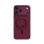 Funda Raptic Air Stand Burdeos Compatible MagSafe para iPhone 18 Pro