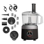 Robot de cuisine TurboTronic TT-FP700 14-en-1 1900W 1,2L Noir