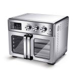 Mini Four TurboTronic AFD32 2-en-1 AirFryer 32L 1700W 12 Programmes Inox